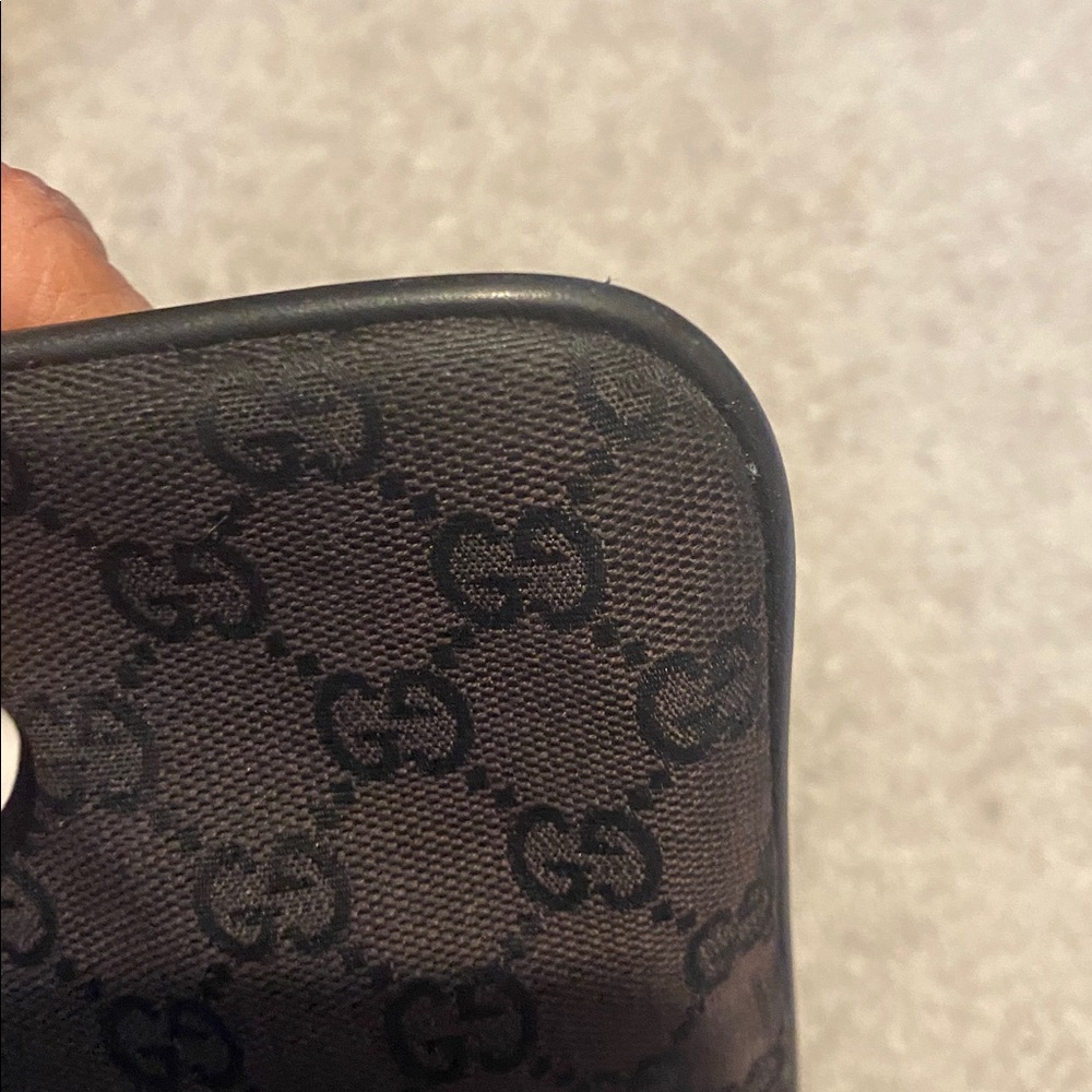 Gucci Black Monogram Tote with Chain Strap 100% Authentic - Picture 11 of 13